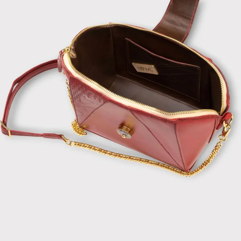 Kabelka Niame Red Pearl