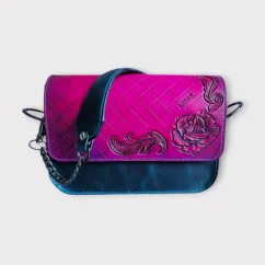 Dámská kožená kabelka Niame Pink Love