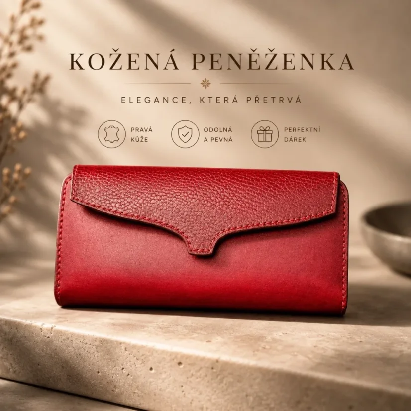Dámská kožená peněženka NIAME Scarlett Linea