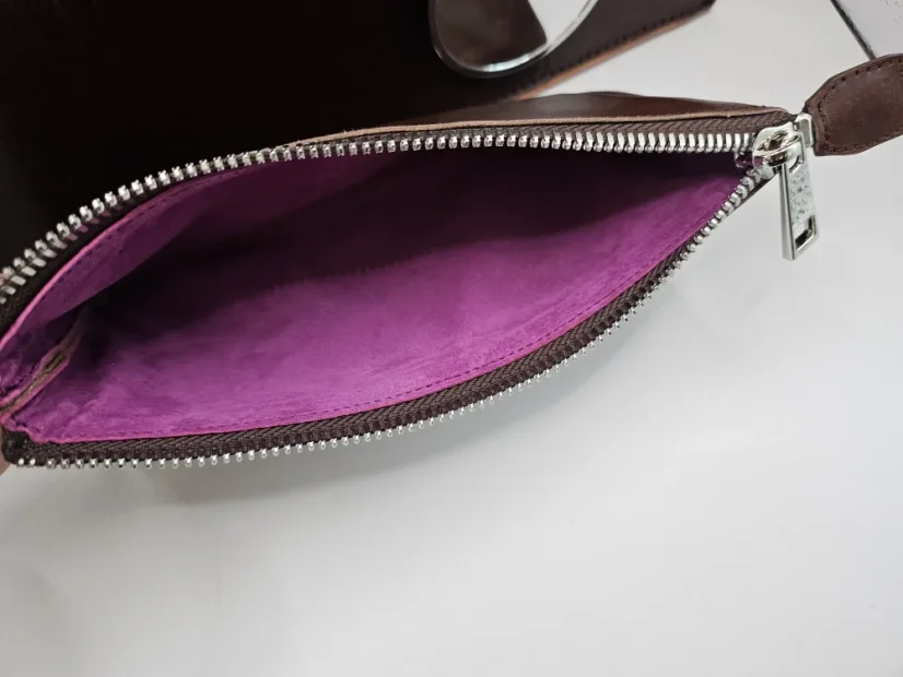 Dámská kožená kabelka Niame Rose Edge