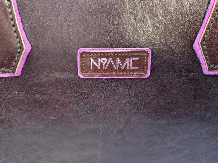 Dámská kožená kabelka Niame Rose Edge