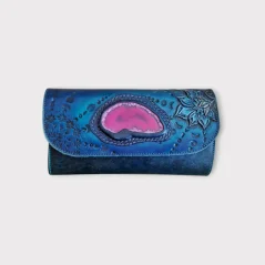 Dámská kožená peněženka Niame Pink Agate