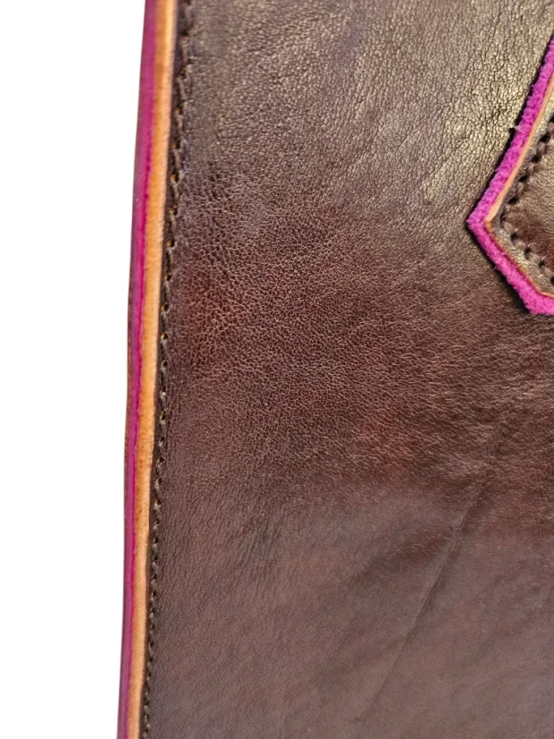 Dámská kožená kabelka Niame Rose Edge