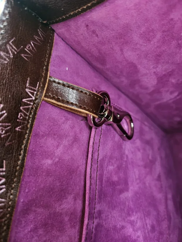 Dámská kožená kabelka Niame Rose Edge