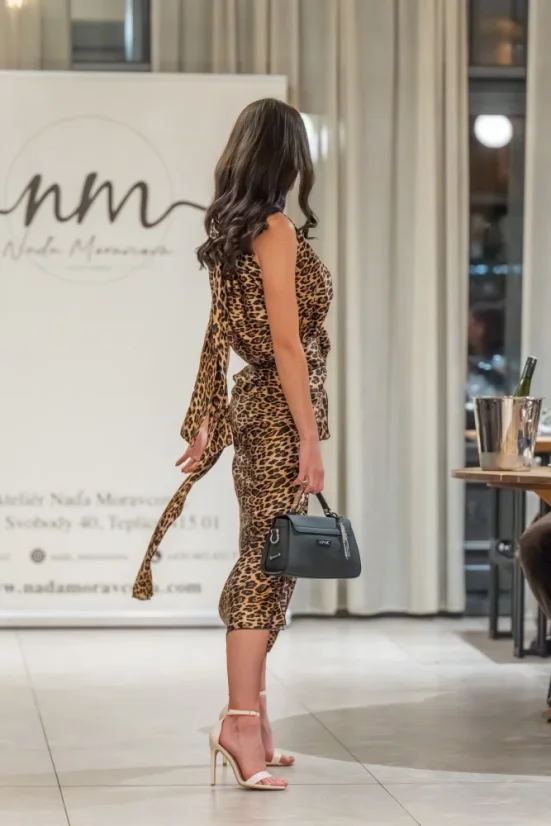 Dámská kožená kabelka Niame Black Heart