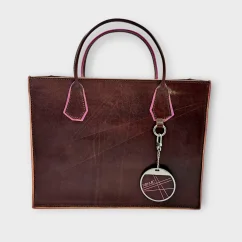 Dámská kožená kabelka Niame Rose Edge