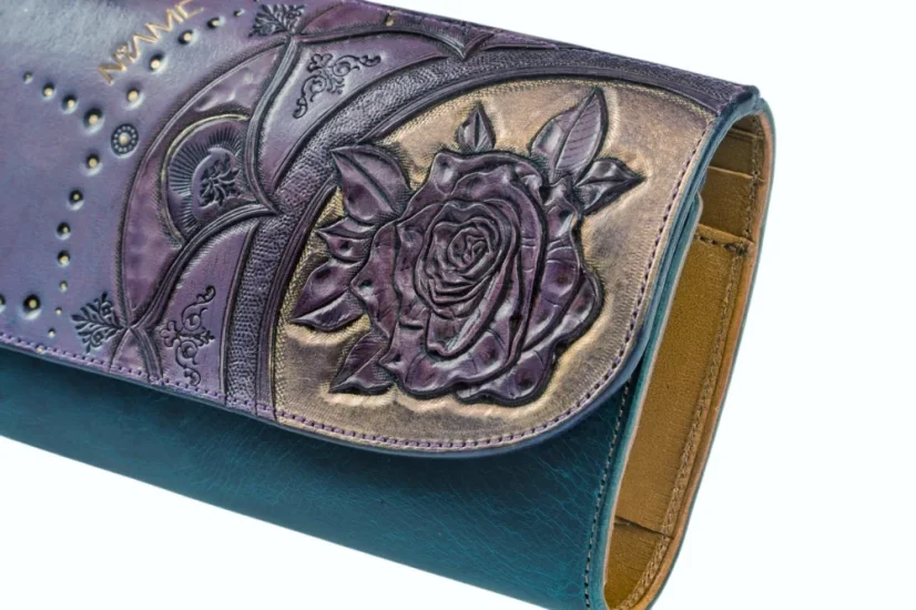 Dámská kožená peněženka Niame Rose