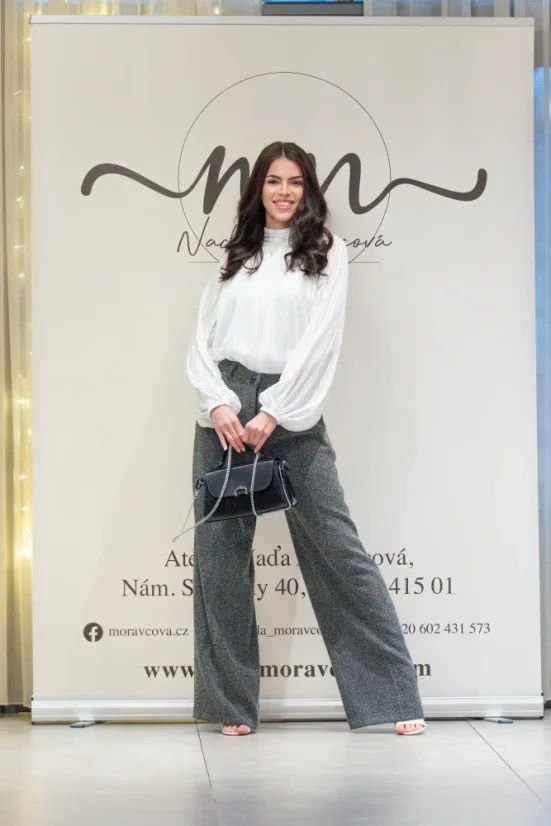 Dámská kožená kabelka Niame Blue Heart