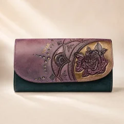 Dámská kožená peněženka Niame Rose