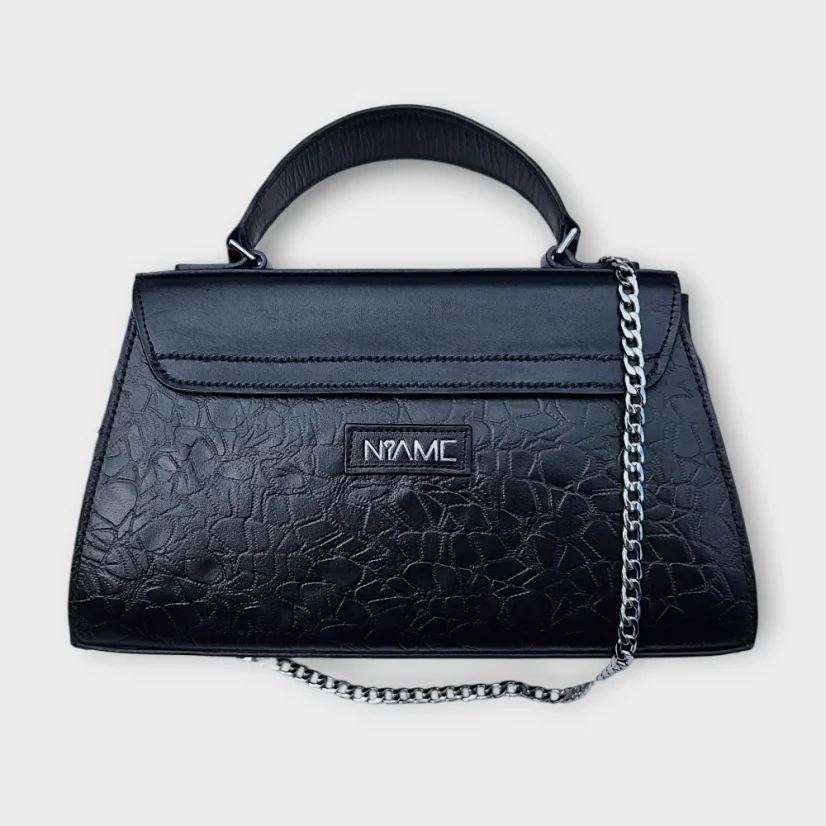 Dámská kožená kabelka Niame Blue Heart